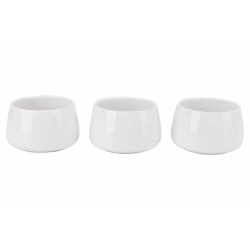 BOL BLANC SET3 D9XH5.5CM