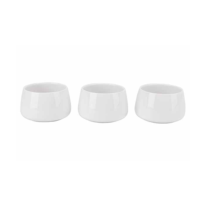 BOL BLANC SET3 D9XH5.5CM