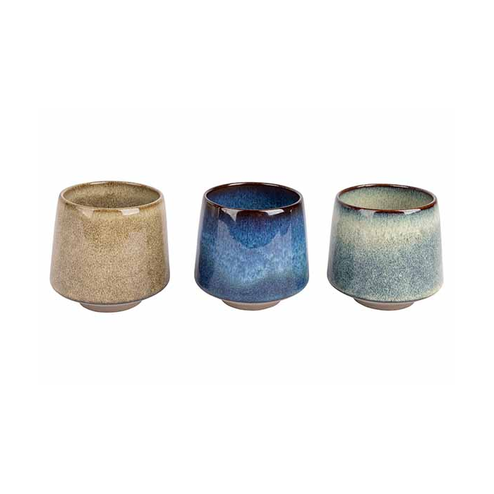GOBELET COLOR 24CL D8.5XH8CM