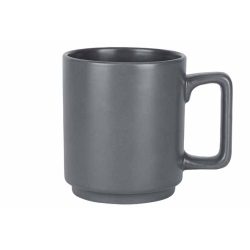 MUG OLGA 45CL GRIS D9XH10.5CM