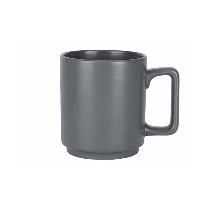MUG OLGA 45CL GRIS D9XH10.5CM