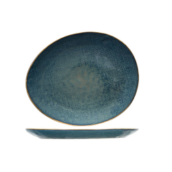 ASSIETTE OVALE LILOU 27X23CM