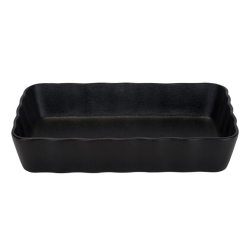 PLAT FOUR FULLBLACK 21.6X14CM