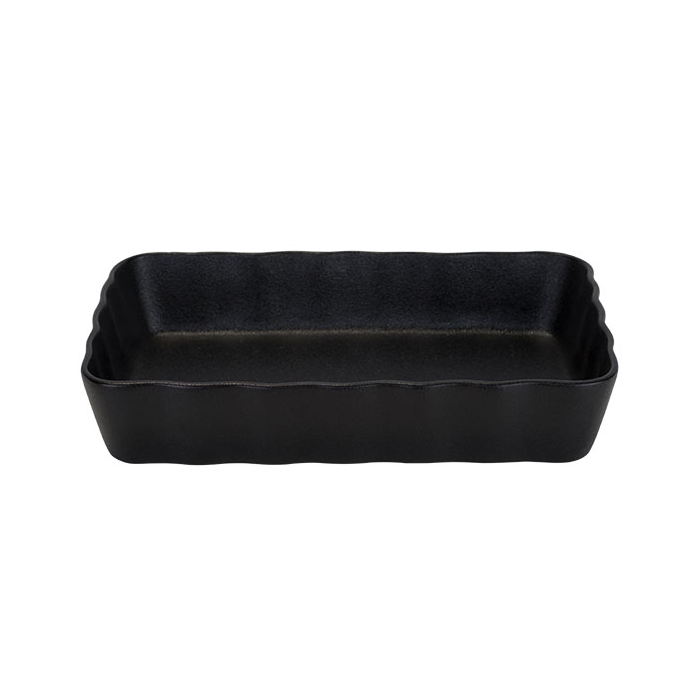PLAT FOUR FULLBLACK 21.6X14CM