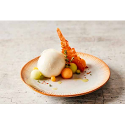 ASSIETTE DESSERT LUISA PECHE