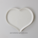 ASSIETTE OU PLATEAU  COEUR 21X17 CM  /