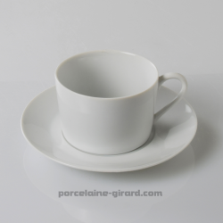 Sous tasse à Thé Empire, /Se complète avec la tasse, ref 6083./La collection Empire se décline en trois modèles: Déjeuner - Thé 