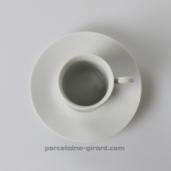 Tasse à Café Empire, /Contenance 10cl./Se complète avec la sous tasse, ref 6408./La collection Empire se décline en trois modèle