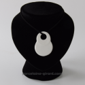 PENDENTIF DOUBLE CERCLE 5.5 X 4CM /