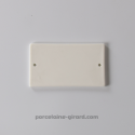 PLAQUE RECTANGULAIRE PERCEE 12X6.8CM /